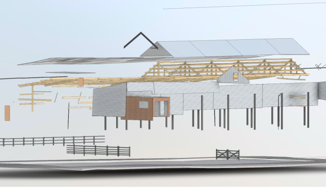 grey carr lodge farm lod300 bim ifc external 02