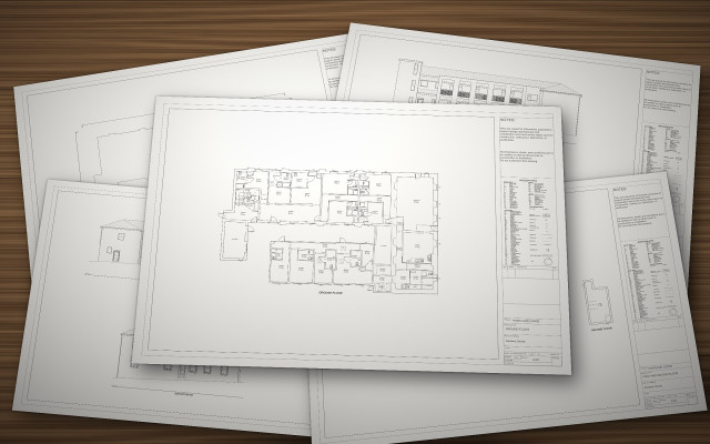 portland lodge hotel dorset measured survey drawings hero