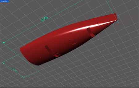 tschuss fast 40 yacht hull surface model rhino