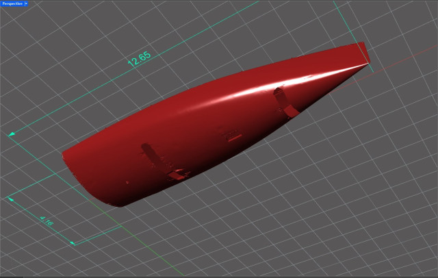 tschuss fast 40 yacht hull surface model rhino